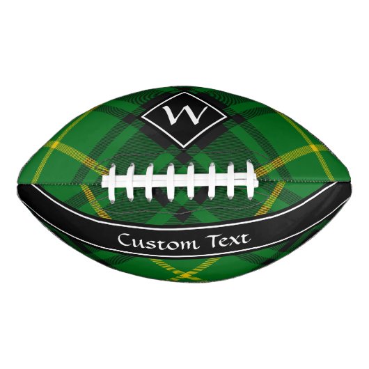 Clan MacArthur Tartan American Football (Voorkant)
