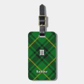 Clan MacArthur Tartan Bagagelabel (Voorkant verticaal)