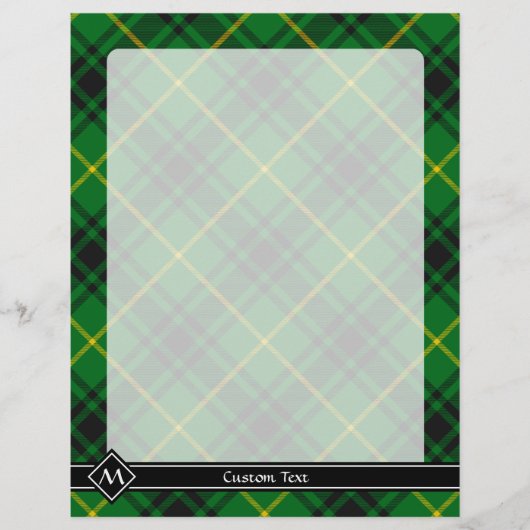 Clan MacArthur Tartan Flyer (Voorkant)