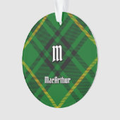 Clan MacArthur Tartan Ornament (voorkant)