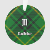 Clan MacArthur Tartan Ornament (voorkant)