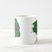 Clan MacArthur Tartan Paint Brush Cup Mug (Centre)
