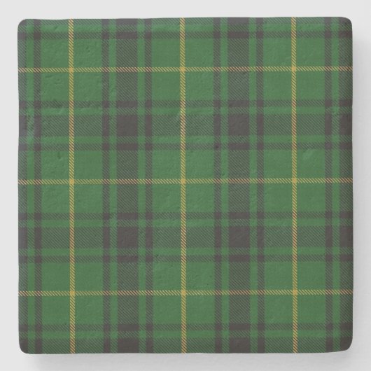 Clan MacArthur Tartan Pset Stone Onderzetter (Voorkant)