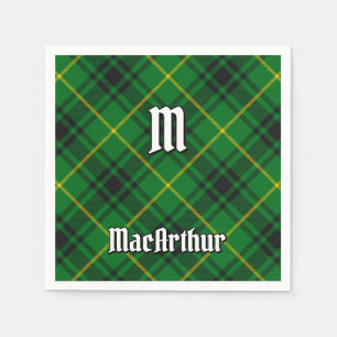 Clan MacArthur Tartan Servet