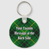 Clan MacArthur Tartan Sleutelhanger (Achterkant)