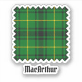 Clan MacArthur Tartan Sticker (Voorkant)