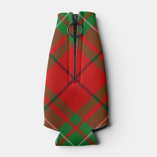 Clan MacAulay Crest sur Tartan Bottle Glacière (Dos)