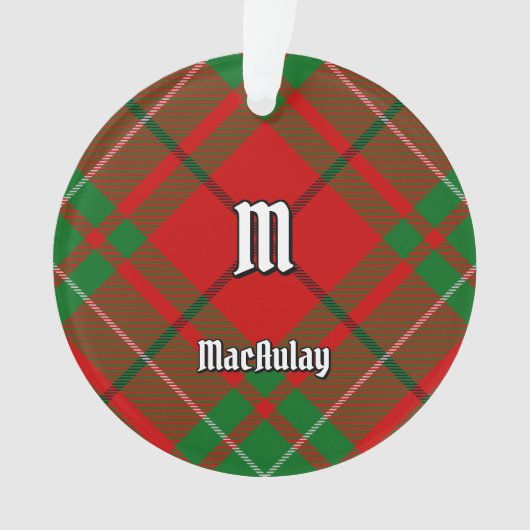 Clan MacAulay Tartan (devant)
