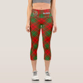 Clan MacAulay Tartan Capri Leggings (Recto)