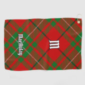 Clan MacAulay Tartan Golf Handdoek (Horizontaal)