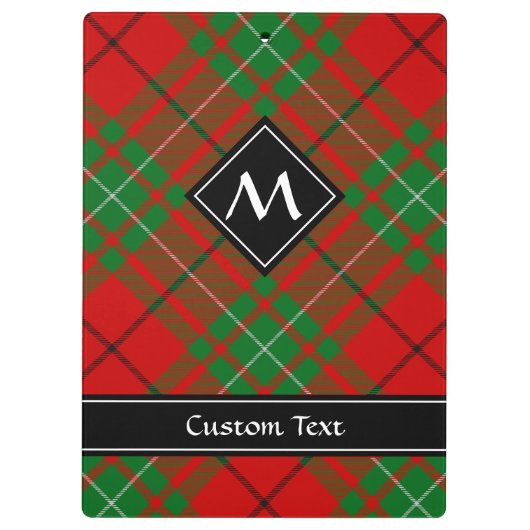 Clan MacAulay Tartan Klembord (Achterkant)