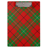 Clan MacAulay Tartan Klembord (Voorkant)