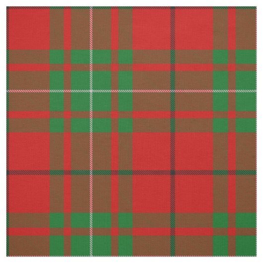 Clan MacAulay Tartan Stof (Swatch)