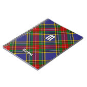 Clan MacBeth Carnet Tartan (Côté gauche)