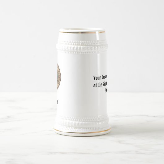 Clan MacBeth Crest Beer Stein Bierpul (Center)