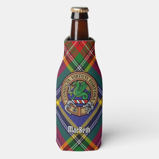 Clan MacBeth Crest Bottle Cooler (Fles Voorkant)