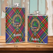 Clan MacBeth Crest Flask Heupfles