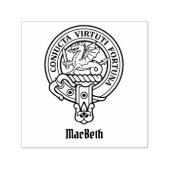 Clan MacBeth Crest Self-Inking Stamp Zelfinktende Stempel (Design)