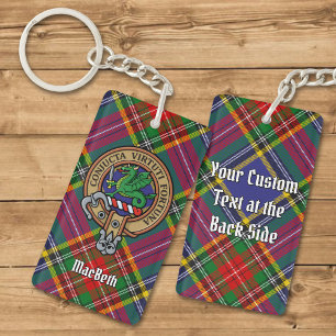 Clan MacBeth Crest Sleutelhanger
