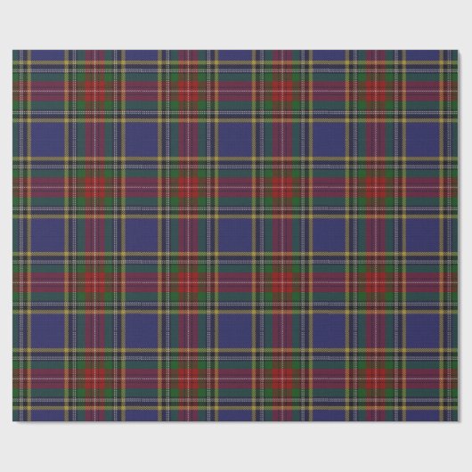 Clan MacBeth Scottish Tartan Cadeaupapier (Vlak)