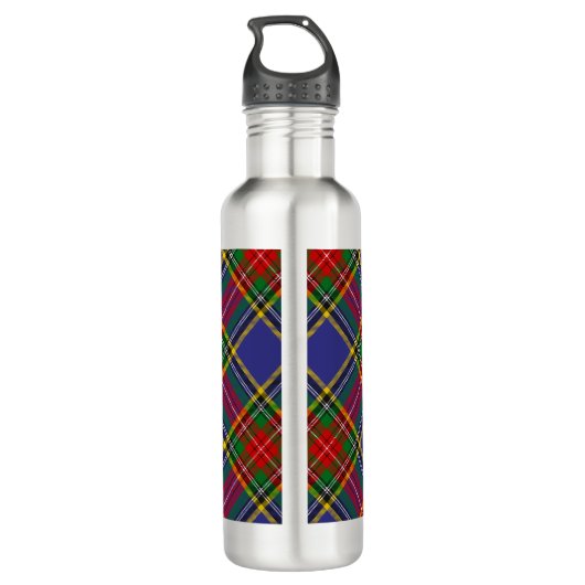Clan MacBeth Tartan Bouteille d'eau en acier inoxy (Dos)