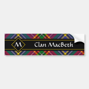 Clan MacBeth Tartan Bumpersticker