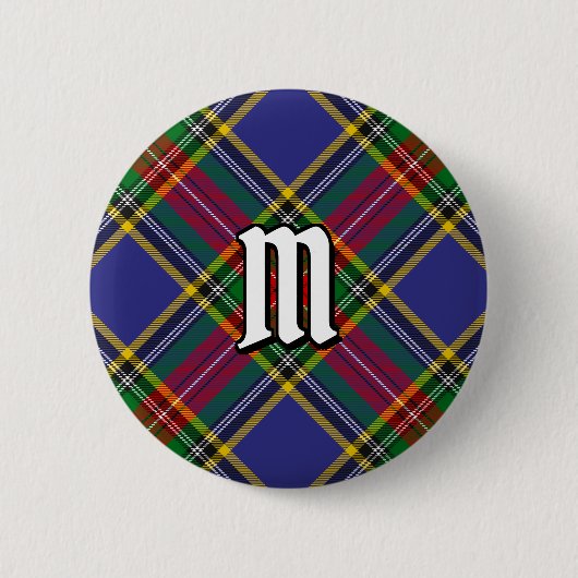 Clan MacBeth Tartan Button (Voorkant)