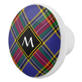 Clan MacBeth Tartan Ceramic Knob Keramische Knop (Rechts)