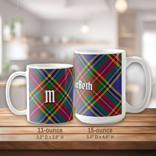 Clan MacBeth Tartan Coffee Mok