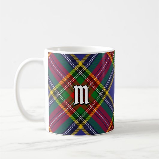 Clan MacBeth Tartan Coffee Mug (Gauche)