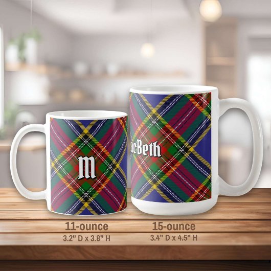 Clan MacBeth Tartan Coffee Mug