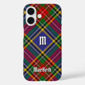Clan MacBeth Tartan Coque-Mate coque iphone (Verso)