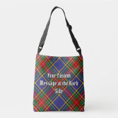 Clan MacBeth Tartan Crossbody Bag Tas (Achterkant)
