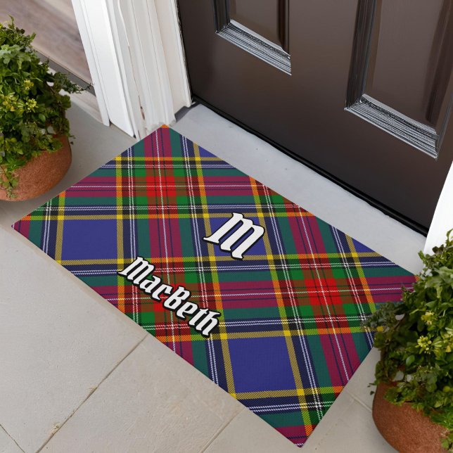 Clan MacBeth Tartan Doormat Deurmat (Creator heeft geüpload)