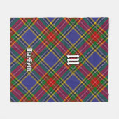 Clan MacBeth Tartan Fleece Blanket Deken (Voorkant (Horizontaal))