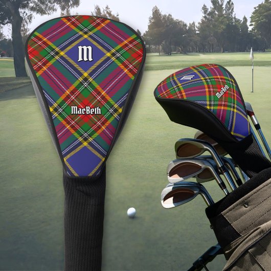 Clan MacBeth Tartan Golf Head Hoesje Golfheadcover