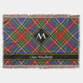 Clan MacBeth Tartan Lancer la couverture (Devant)