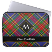 Clan MacBeth Tartan-laptophoes Laptop Sleeve (Voorkant)