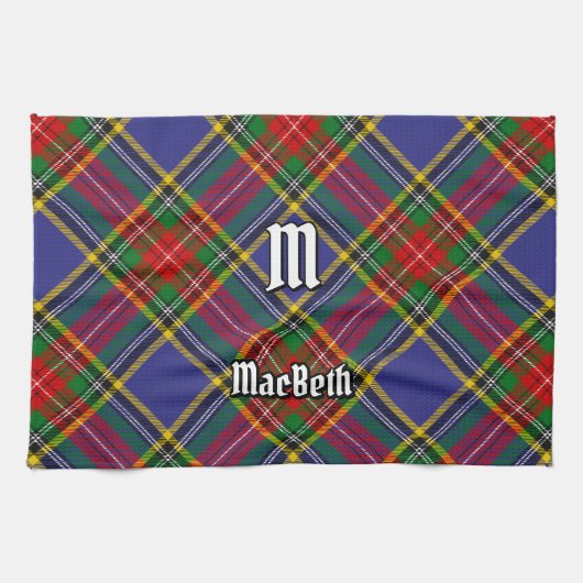 Clan MacBeth Tartan Serviette de cuisine (Horizontal)