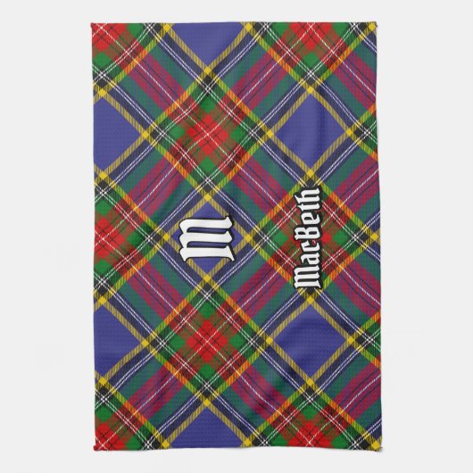 Clan MacBeth Tartan Serviette de cuisine (Vertical)