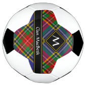Clan MacBeth Tartan Soccer Ball (Tourné)