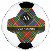 Clan MacBeth Tartan Soccer Ball (Devant)
