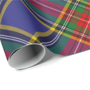 Clan MacBeth Tartan Wrapping Paper Cadeaupapier