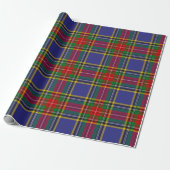 Clan MacBeth Tartan Wrapping Paper Cadeaupapier (Uitgerold)