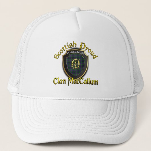 Clan MacCallum Casquette de dynastie écossaise (Devant)
