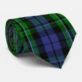 Clan MacCallum Tartan Stropdas (Opgerold)