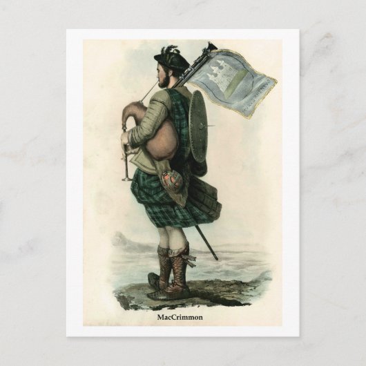 Clan MacCrimmon Briefkaart (Voorkant)