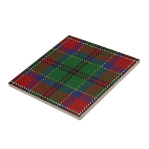 Clan MacCulloch Scottish Expressions Tartan Tegeltje