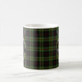 Clan MacDiarmid Tartan Shield Crossed Swords Koffiemok (Center)