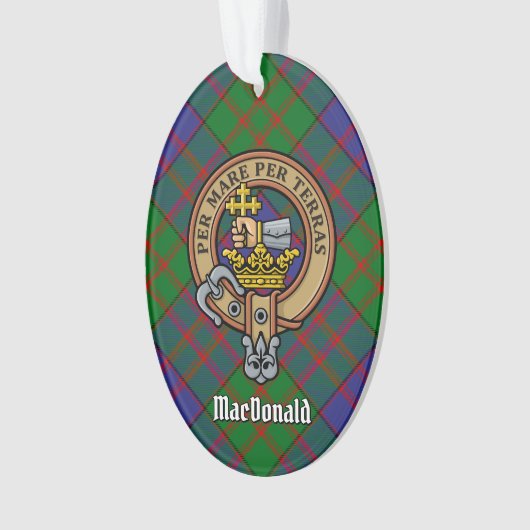 Clan MacDonald Crest (devant)